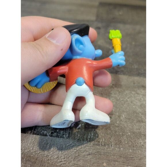 McDonald's painter peyo 2011 Smurf toy figure - Picture 6 of 6